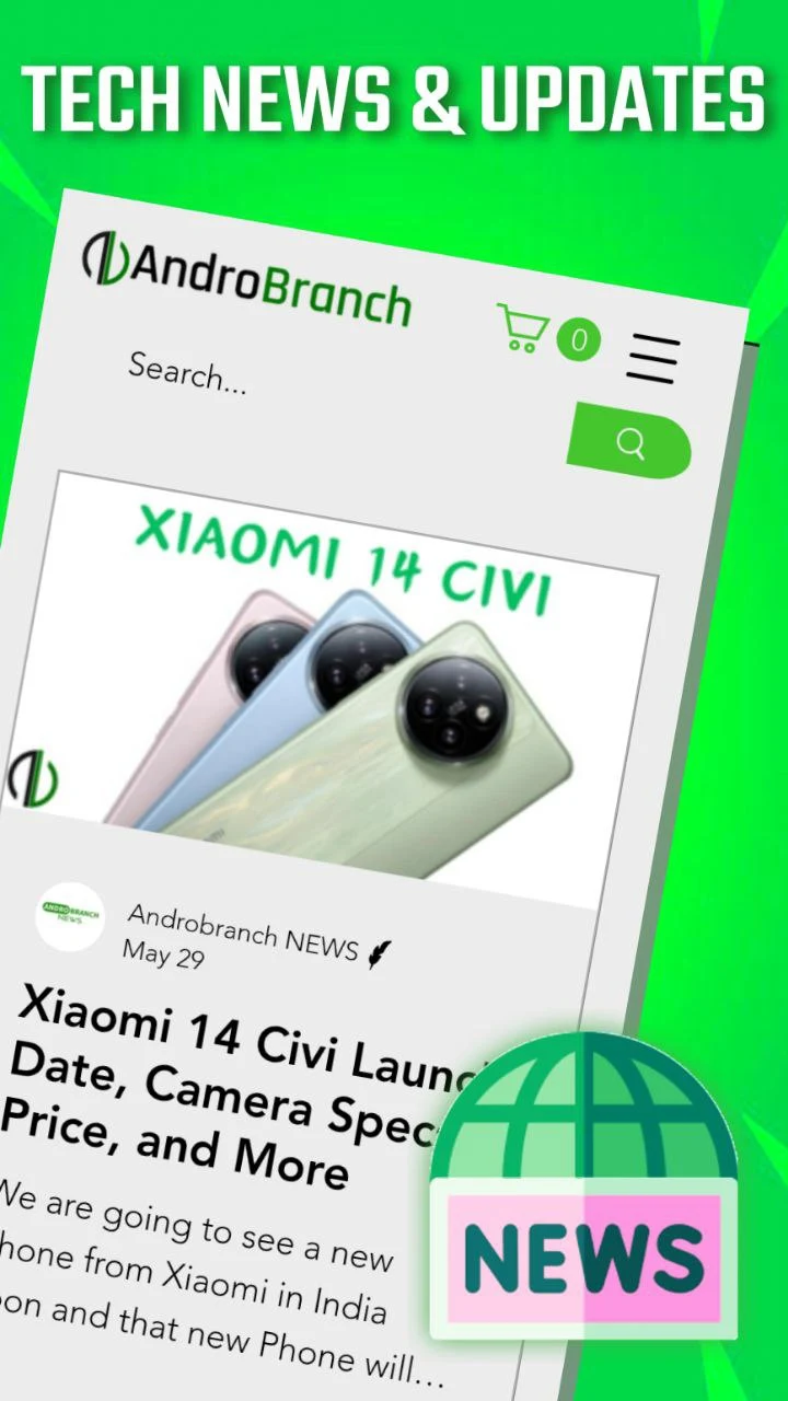 AndroBranch screenshot