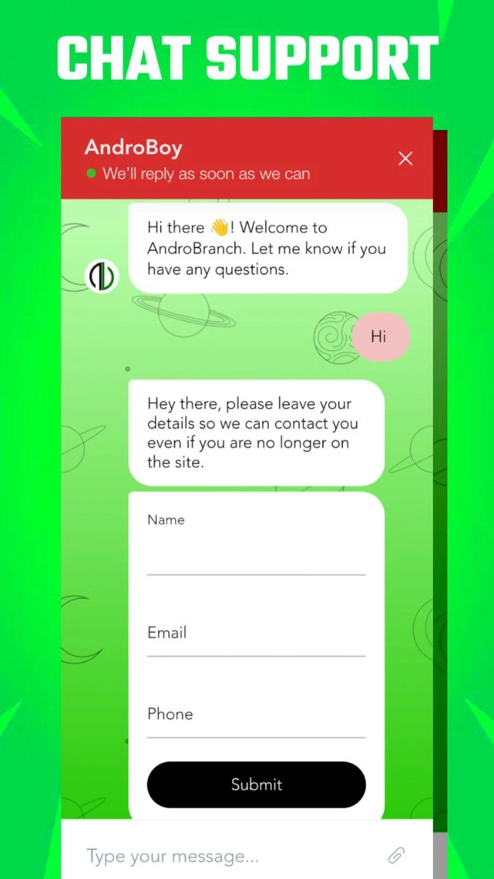 AndroBranch screenshot