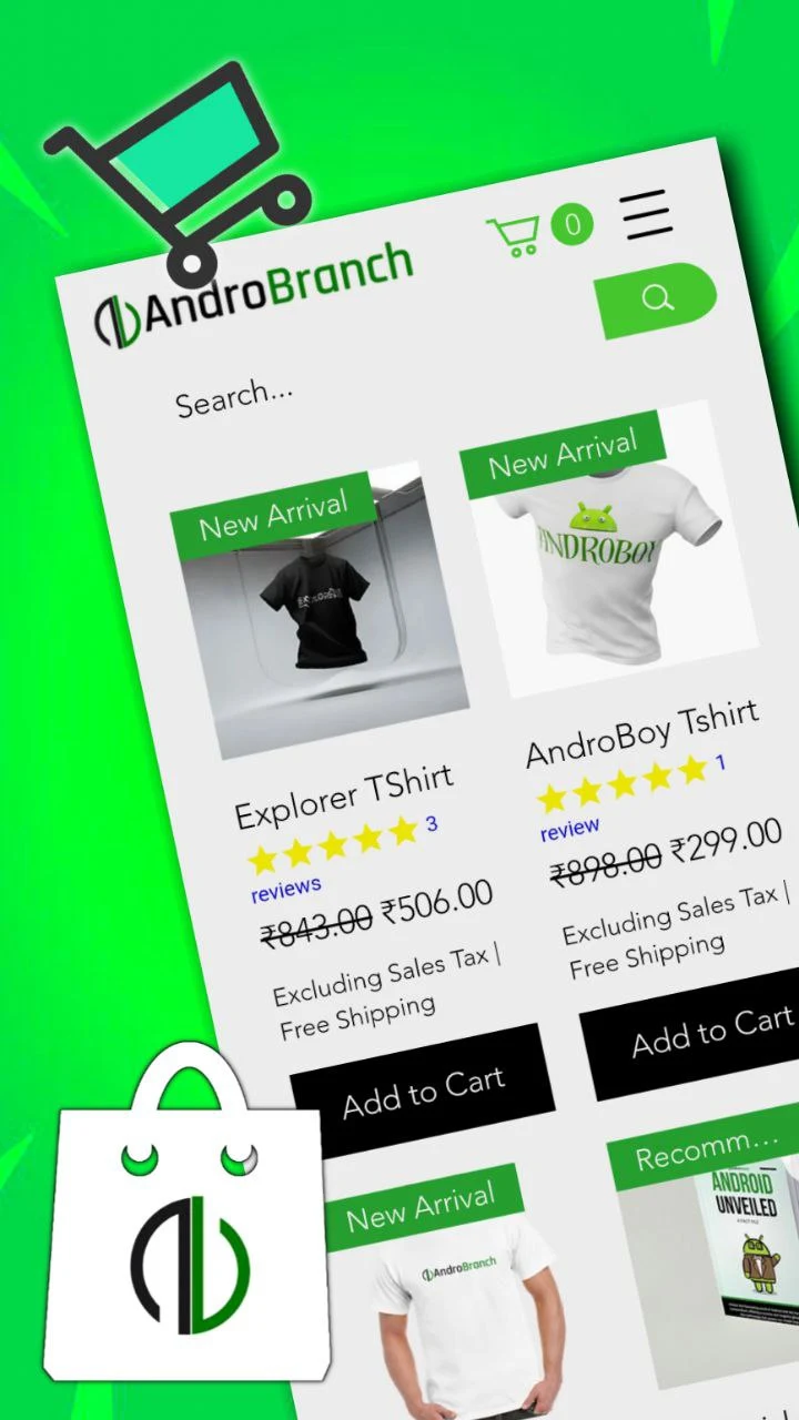 AndroBranch screenshot
